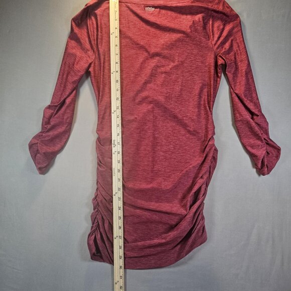 Maurice In Motion Ruched Body Con Sport Dress Small - Picture 2 of 10